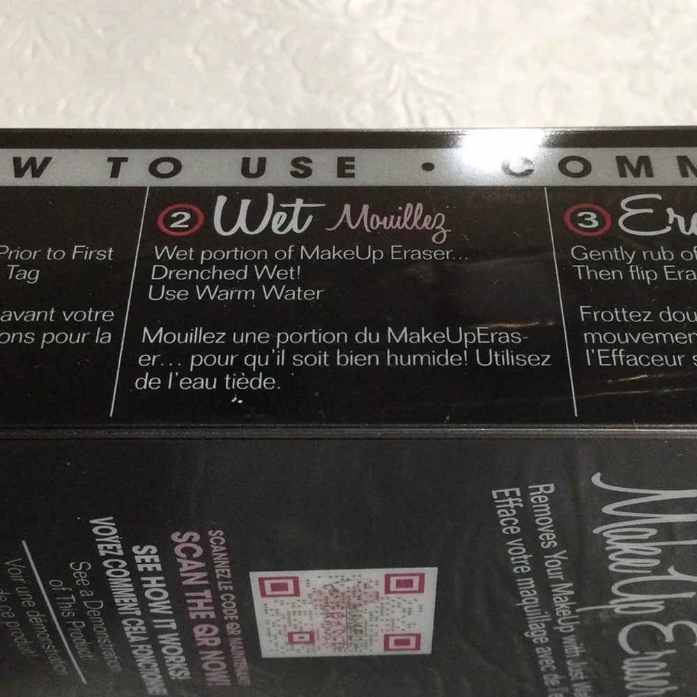 The Original Black Makeup Eraser